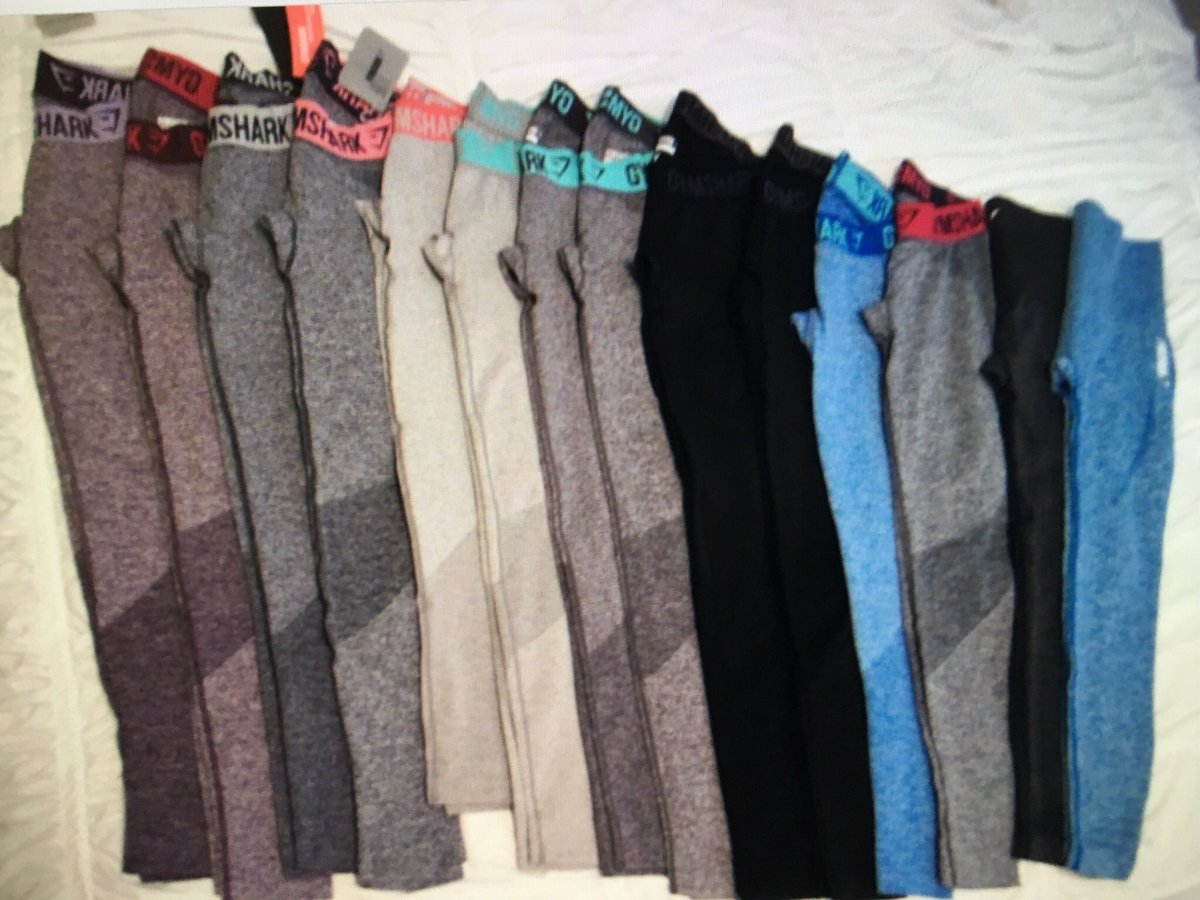 BeckiLyn75's tweet photo. @Gymshark collection is COMPLETE!!! :) https://t.co/UPUcNjWB6Y