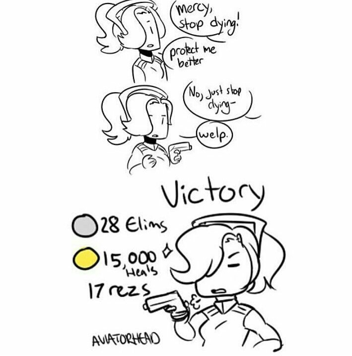 _Overwatchmemes's tweet photo. This is How to play Mercy #Overwatch  #overwatchmeme https://t.co/uMN03EarBn