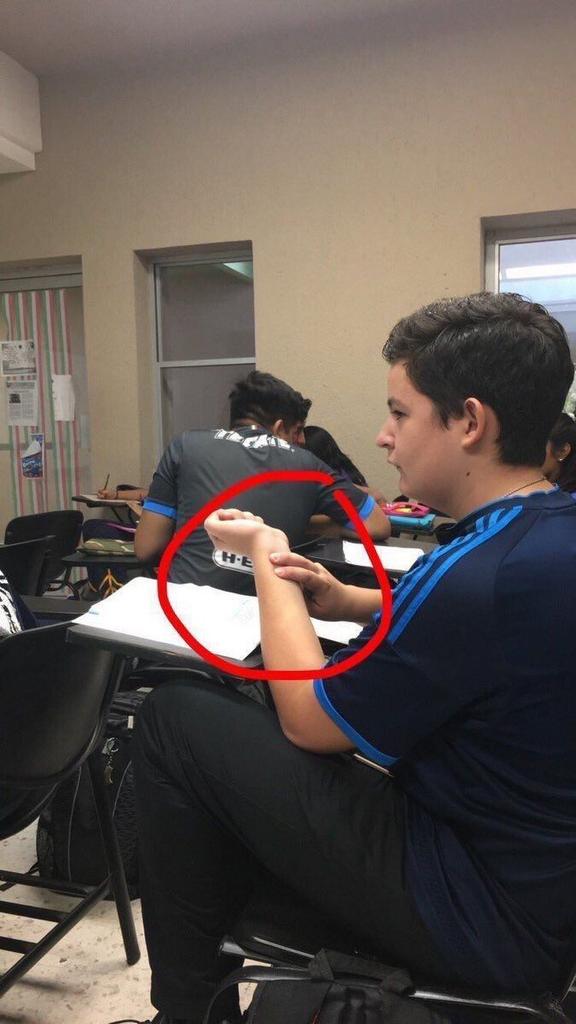 When the exam was too hard and you have to make sure you're still alive