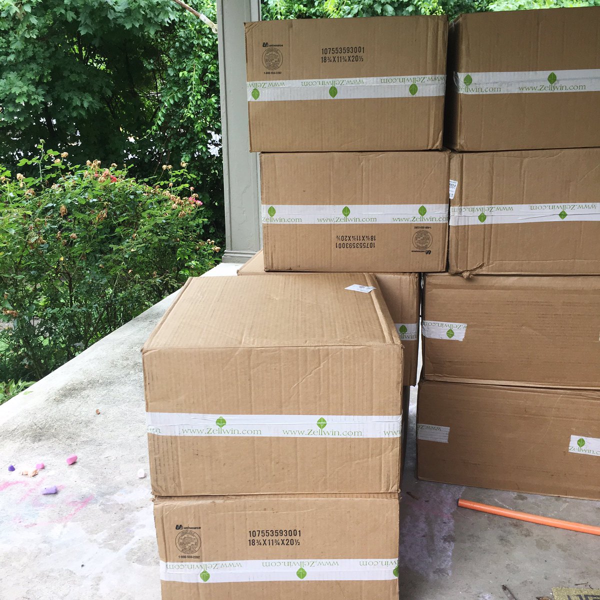 Yay for TFI printed egg cartons. No more stamps🙌🏻 Now, what do the Hampton's do with 10 boxes of egg cartons?😳