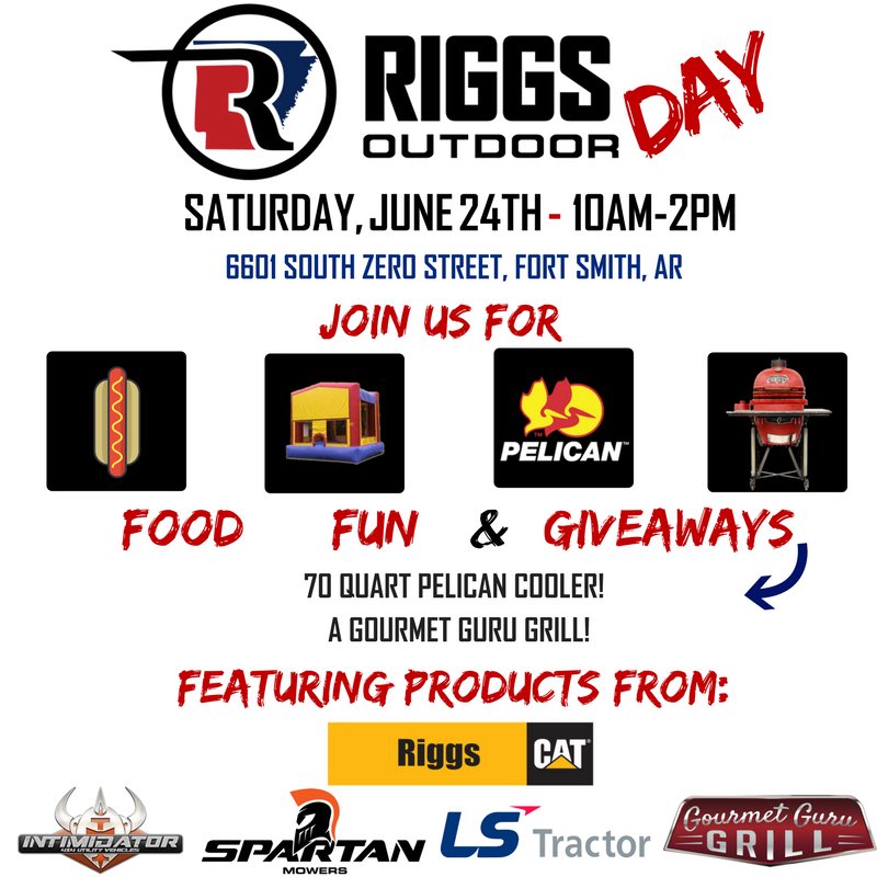 BDGreer7's tweet photo. Bring the family, come out and join us!  @RiggsCAT  in Fort Smith! https://t.co/nNp1rKNjrA