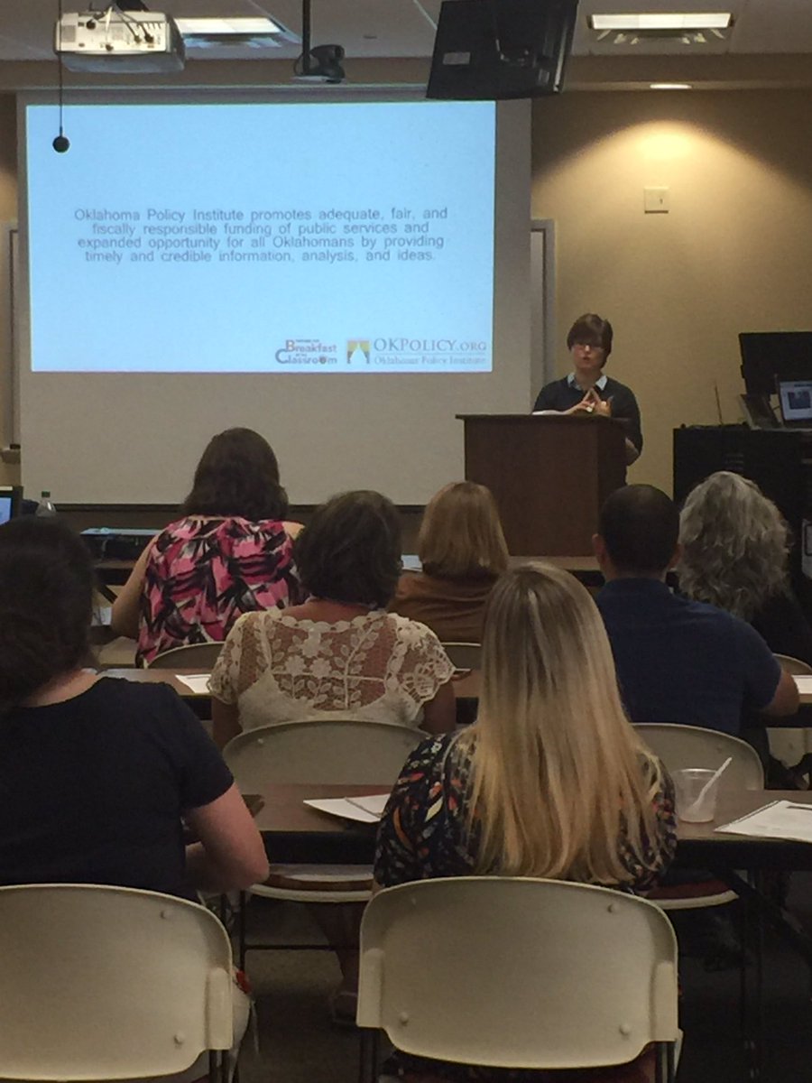 OKTurningPoint's tweet image. Thx @CarlyPutnam for presenting at today's OTPC Meeting in McAlester! #subjectmatterexpert #schoolnutritionprograms #foodaccess @OKPolicy