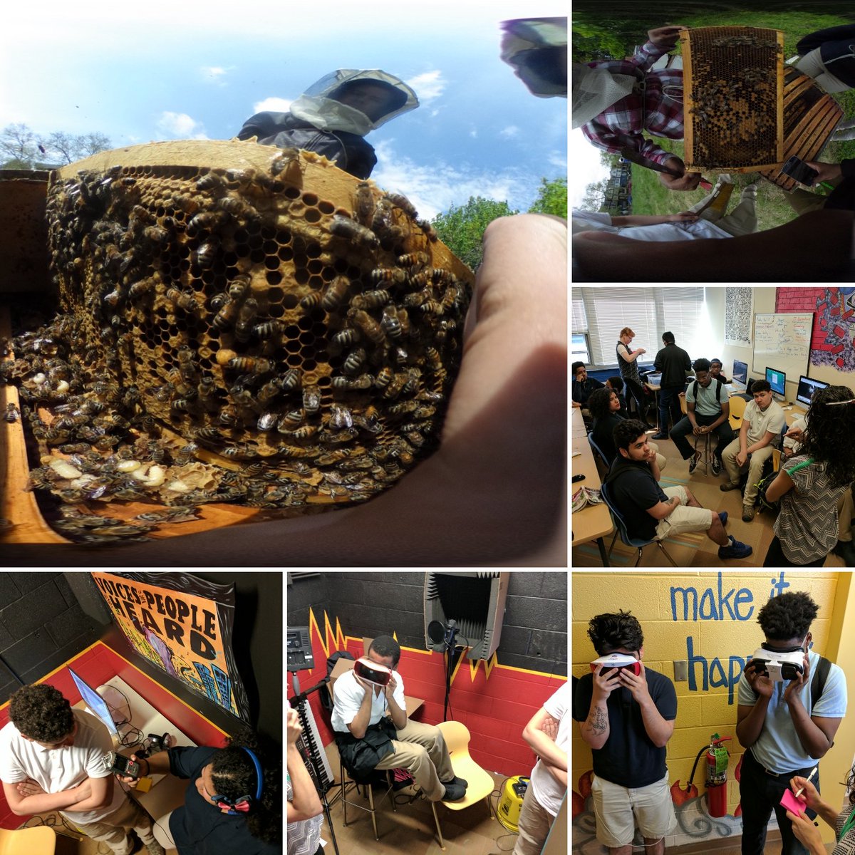amilcook's tweet photo. Amazing #VR creativity &amp; exploration with our ASHS @PropelSchools  Ss via @SocialVRLab #BridgingTheDivide https://t.co/Y5LsFkgYQw