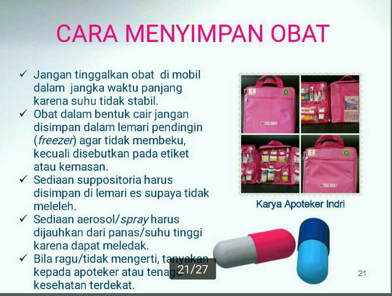 Cara Menyimpan Obat - AnekaNews.top