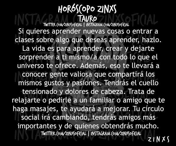 zinos__'s tweet photo. #HoróscopoZinxs #Tauro 
Parte I, II &amp; III. https://t.co/LhsK6KfrHr