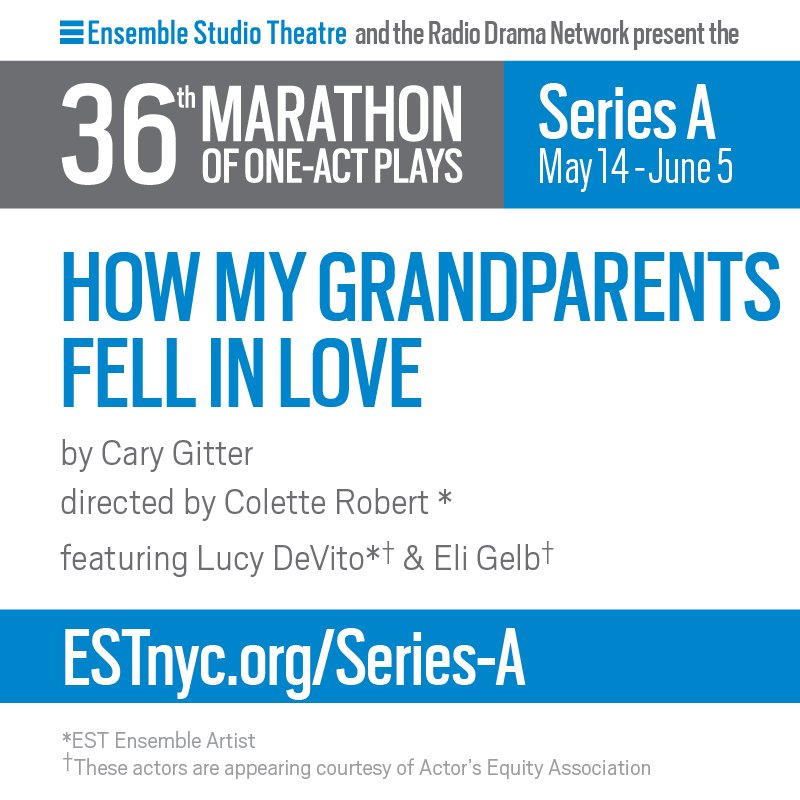 ESTnyc's tweet photo. People You Should Know: CARY GITTER .@VisibleSoul  #ESTMarathonA 
https://t.co/4MXkIsAXH0 #HowMyGrandparentsFellInLove https://t.co/pSYj4jPffr