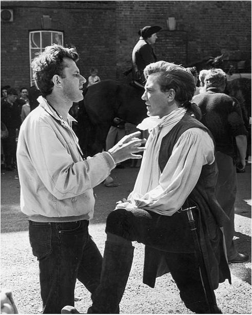 Happy birthday Tony Richardson
With Albert Finney on the set of Tom Jones
Photo: Hulton Archive, 1963 