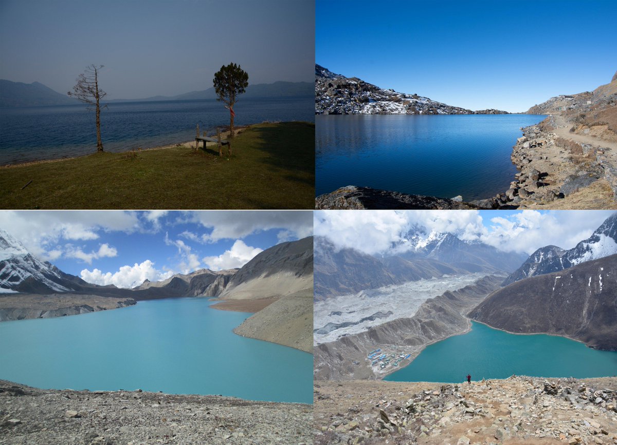 The Four Lakes: 
1) Rara Lake
2) Gosaikunda Lake
3) Tilicho Lake 
4) Gokyo Lake

#Nepal #Lakes #NepalIsAwesome #VisitNepal #Bucketlist✓