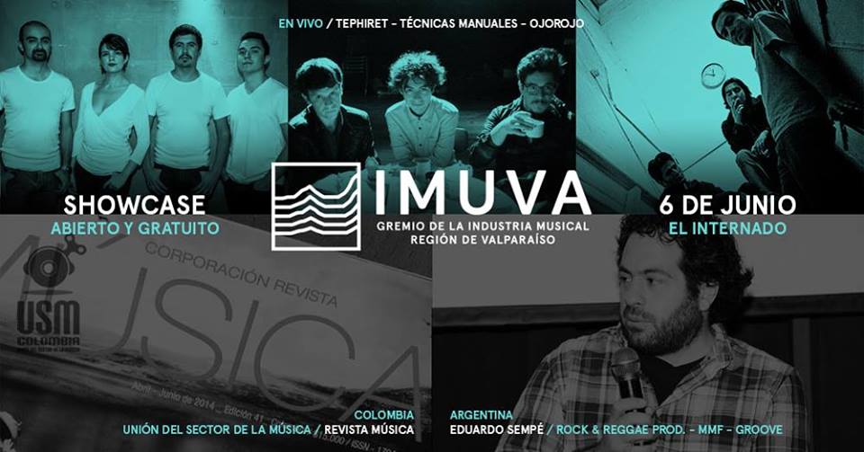 imuvacl's tweet photo. Este martes showcase #IMUVA en El Internado #Valparaíso, gratis desde las 21 hrs: OjorojO - Tephiret - Técnicas Manuales - Mora Lucay https://t.co/z60eqoWzej