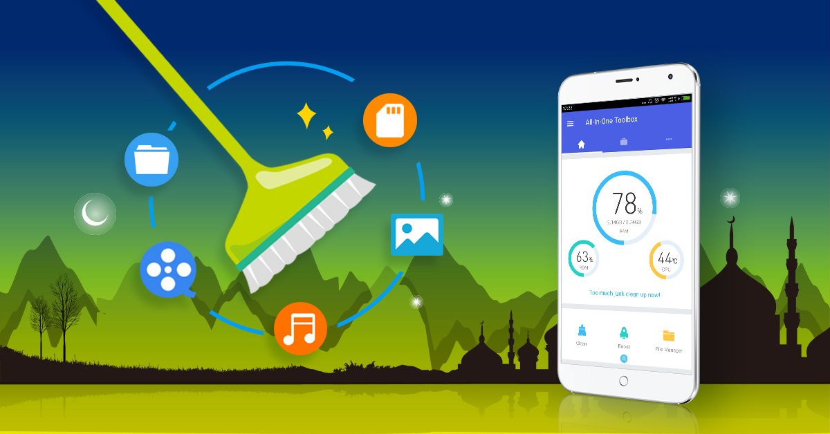 allinonetoolbox's tweet photo. Ramadan Kareem  to all the Muslim users.
Use All-In-One Toolbox to clean your phone. https://t.co/SqS6d092xY