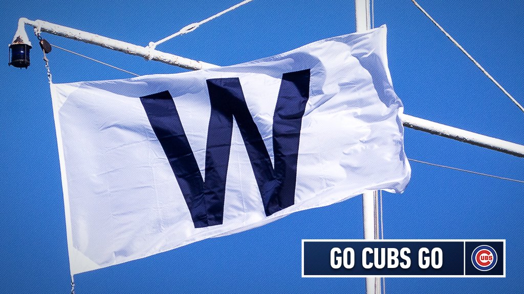 Cubs's tweet photo. Cubs win!

Final: #Cubs 3, #Marlins 1. https://t.co/GO4n93893x