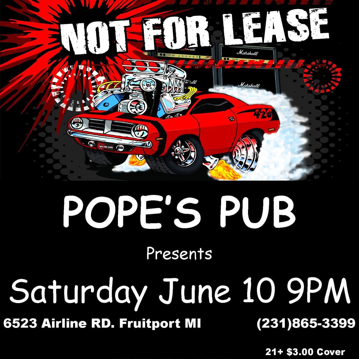 Notforleaserock's tweet photo. Coming to Fruitport Mi. This Saturday Night!!! New Music Great Show!!
#popespub #Michigan #Fruitport #Muskegon #NewMusic #Grandhaven #rock https://t.co/BjsNupk8LT