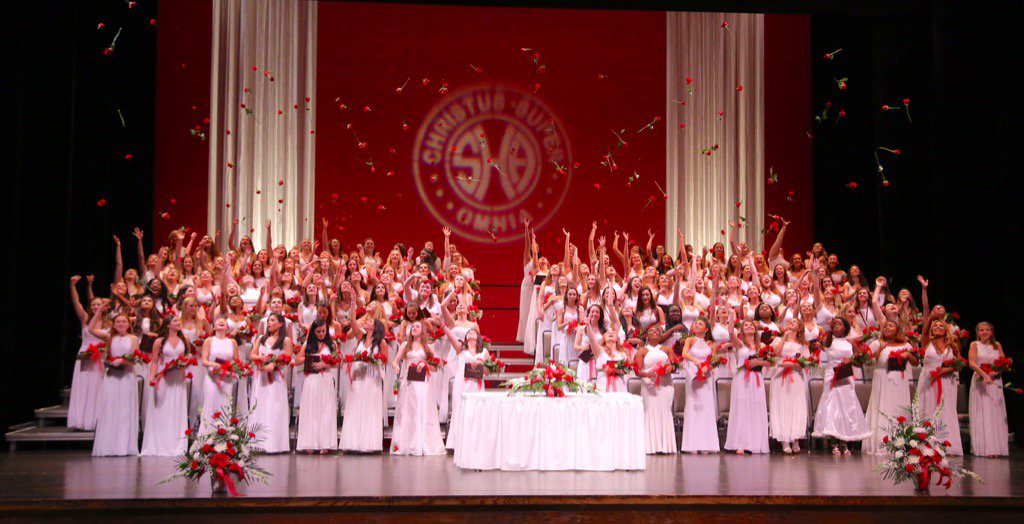sacredheartBflo's tweet photo. Roses have been tossed...congratulations to the Class of 2017. 💛 https://t.co/MUhF75TGZ5