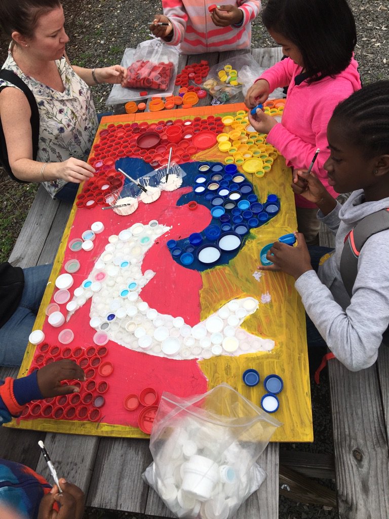 nyuwallerstein's tweet photo. We had a great time today at the Rally for the Future org by PS 43 5th graders in Rockaway #beachcleanup #plasticpollution #servicelearning https://t.co/PcIiX9Gi5V