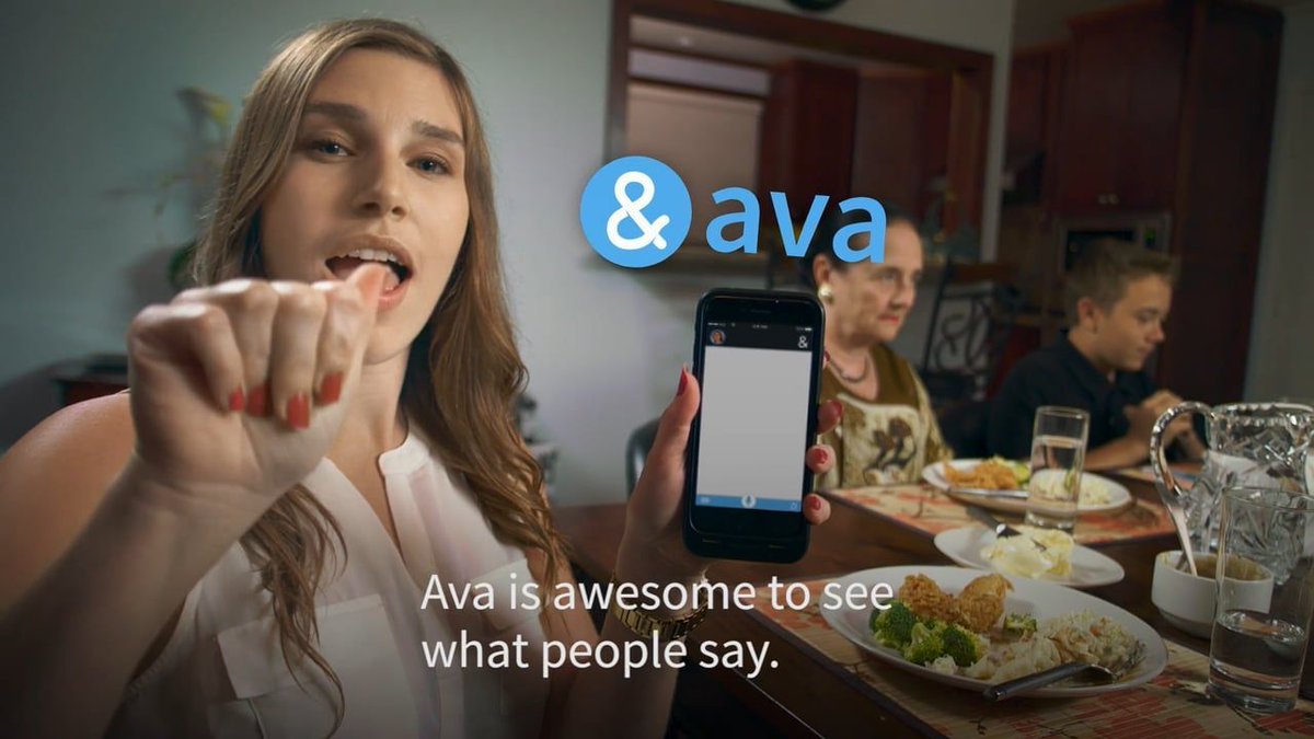 #Pitch Breaking down communication #barriers between the #deaf &amp; #hearing worlds: this is <a href="/avascribe/">Ava</a> #StartupTour buff.ly/2qRvkmE