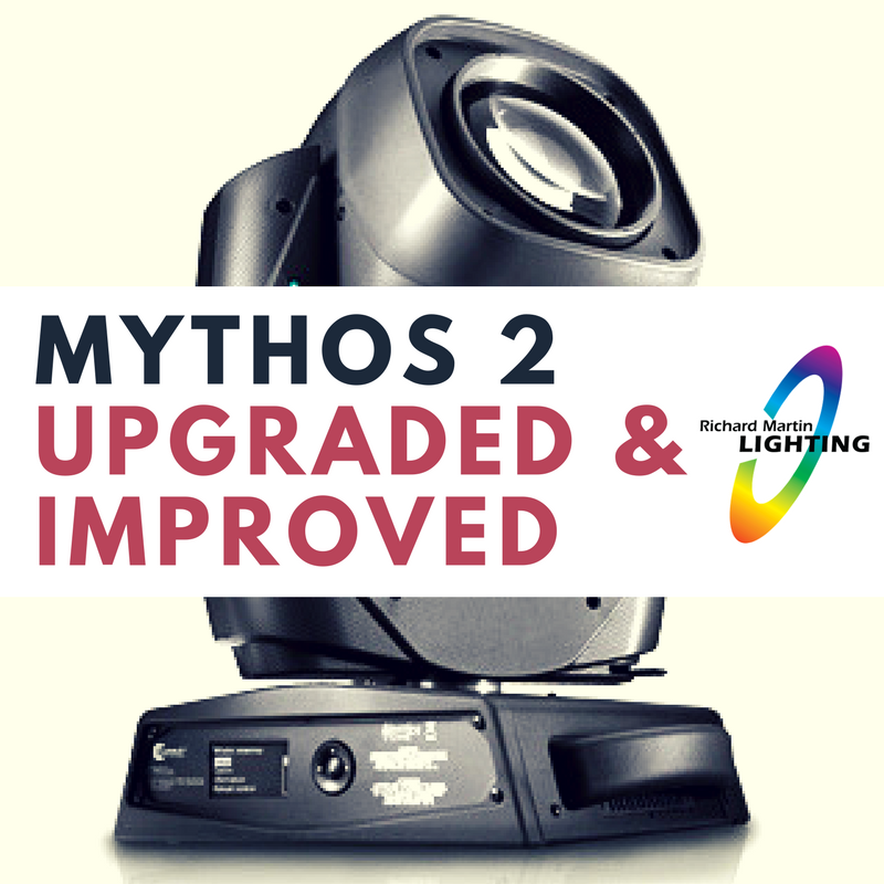 We've upgraded our Mythos units to Mythos 2. Now featuring a brand new and reliable Osram Sirius HRI 440W lamp and new dimmer blades.