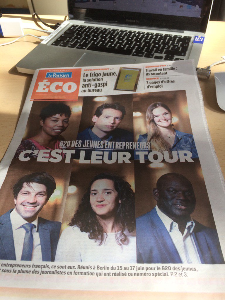 PascaleColisson's tweet photo. Il est arrivé, le supplément éco du @LPEco_IPJ réalisé par les étudiants d'@IPJdauphine ! https://t.co/N5CsoVjwYm
