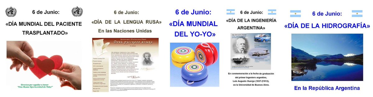 DianaMontanari's tweet photo. #Efemérides del 6 de #Junio
https://t.co/p659fsXNvz

#6J #6Jun #6June #6Junio #6Juin #6Junho #6Juni #6июнь https://t.co/Xloi7aWekK