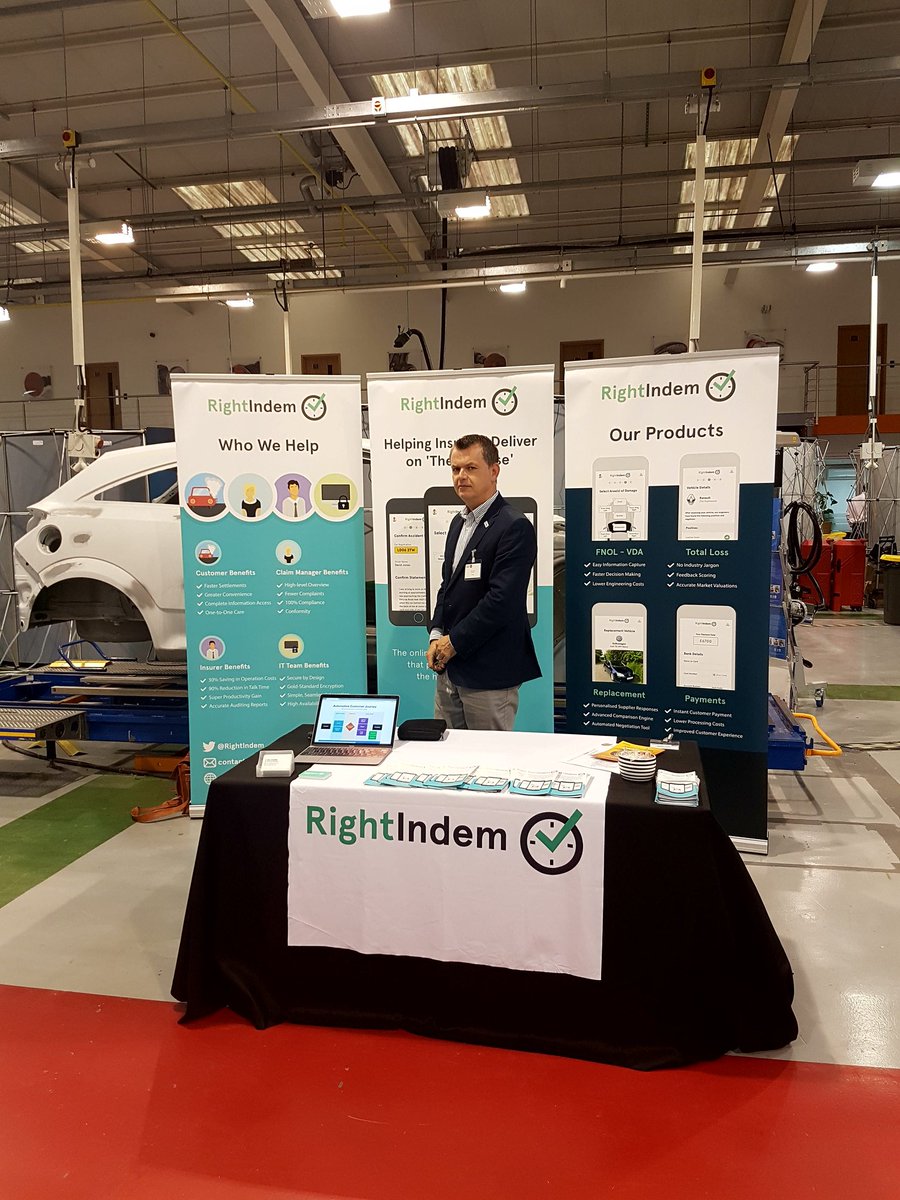 RightIndem's tweet photo. We've arrived @ThatchamRsrch - @dpnaspringer is ready to chat about digital claims! #rightindem https://t.co/65JAKGFe91