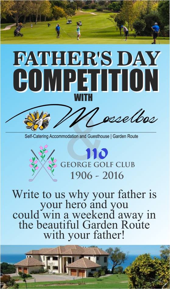 MosselbosGH's tweet photo. Fathers r our tru-life heroes. Spoil your hero by entering our competition &amp; u could win a weekend away in the Garden Route with your father https://t.co/2d9GRDv3nl