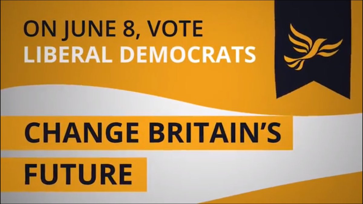 cheltlibdems's tweet photo. Vote Liberal Democrats on 8th June - Your Chance to Help Change Britain's Future #VoteLibDems @LibDems @MartinChelt #MakeItMartin https://t.co/yDPmxj9RBP
