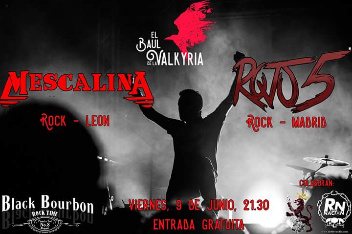 baulvalkyrio's tweet photo. El próximo viernes: @rojo5oficial y @MescalinaLeon en el #BlackBourbon ¡No os lo perdáis! #leonesp @rocknacionradio @Gruposdeleon https://t.co/tgrjtAatpy