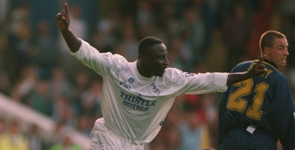   Happy birthday, Tony Yeboah! Appearances for Leeds 66  Goals 32  Thunderbolts 1,045,293 (ish) 