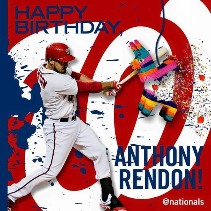 Happy birthday Anthony Rendon!!!! 