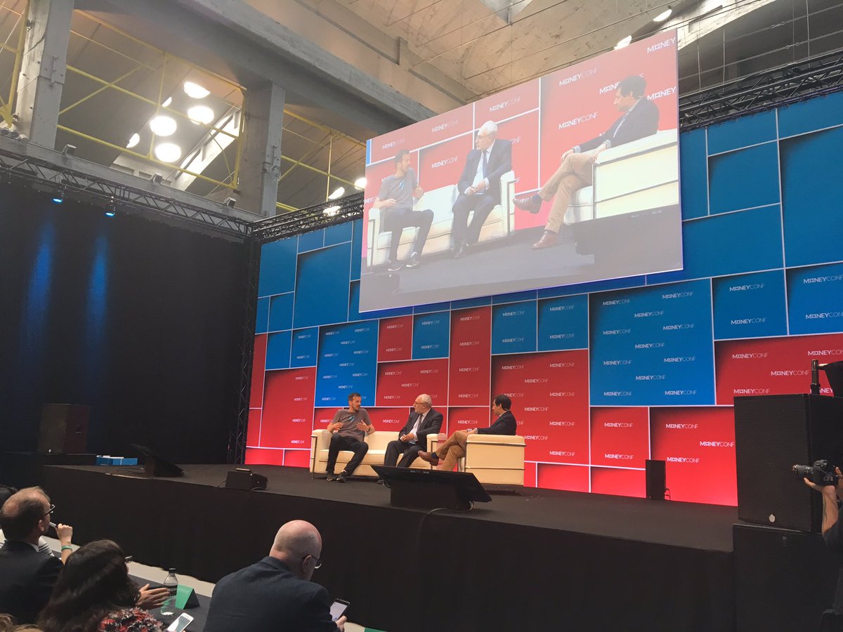 BGCambier's tweet photo. #MoneyConf starting! Brexit impact on FinTechs: necessary distraction (David Birch) or innovation killer (Estonian Taavet Hinrikus)? https://t.co/6Rk3Hebr42