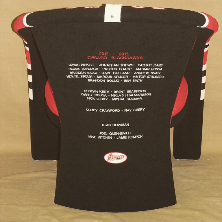 Today's #StanleyCup champ chair in lieu of the ongoing finals!