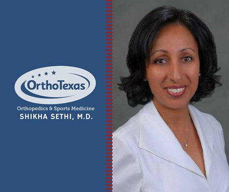 Orthotexas1's tweet photo. PHYSICIAN SPOTLIGHT: Dr. Sethi, a board-certified physical med &amp; rehab doc, specializes in neck/ back pain, non-operative spine treatment. https://t.co/SlXeSPndLQ