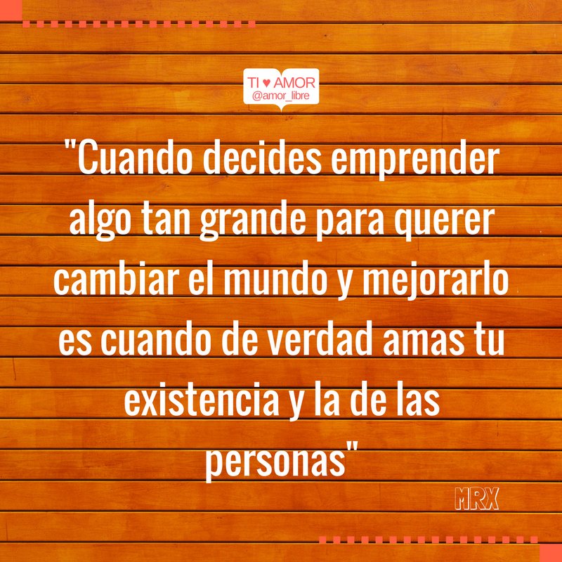 Tiamorpro's tweet photo. AMOR = EMPRENDER ☺♥
https://t.co/9LagMapbW0 para ti amor. **** https://t.co/voQk9jLnEl