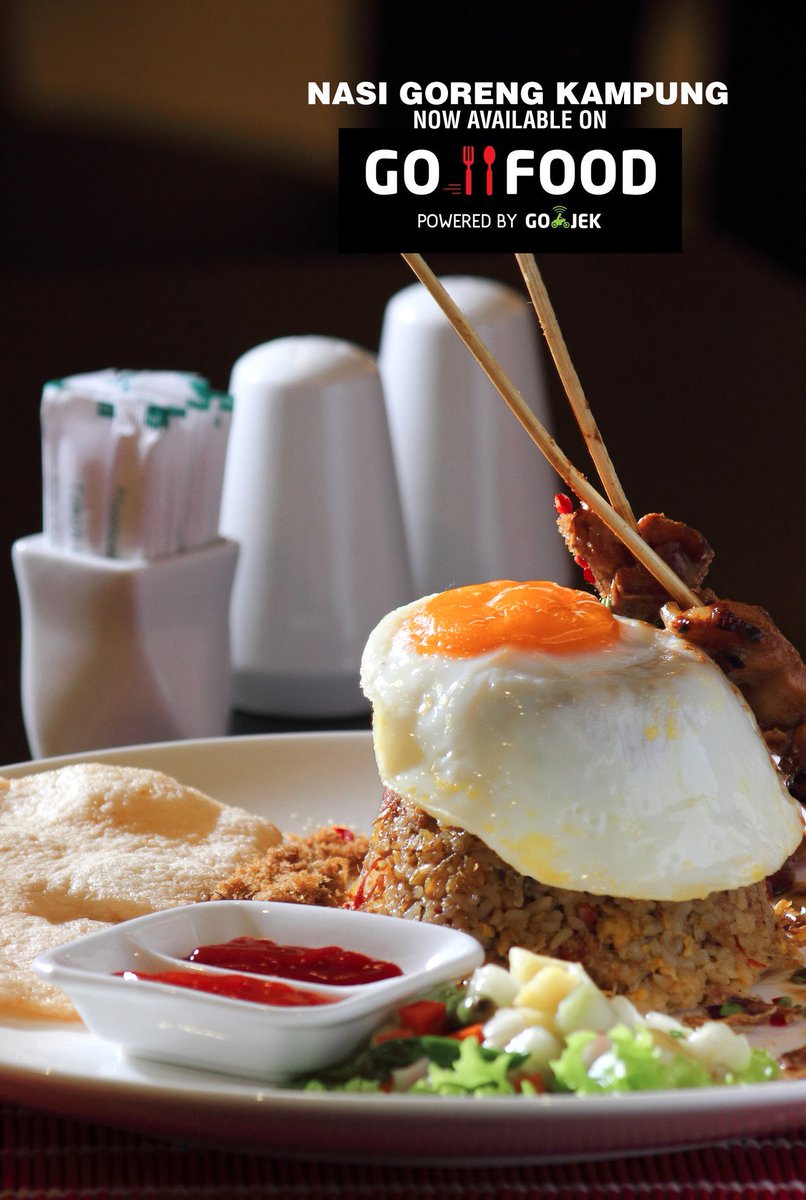 Menu unggulan kami, Nasi Goreng Kampung sekarang sudah dapat anda order melalui go-food.