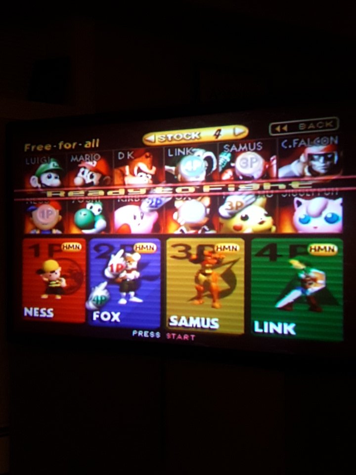 Its_BryGuy's tweet photo. Spending my monday night with the gang playing the original super smash bros. Still ruining friendships as we speek! #supersmashbros https://t.co/thL0DgQl3z