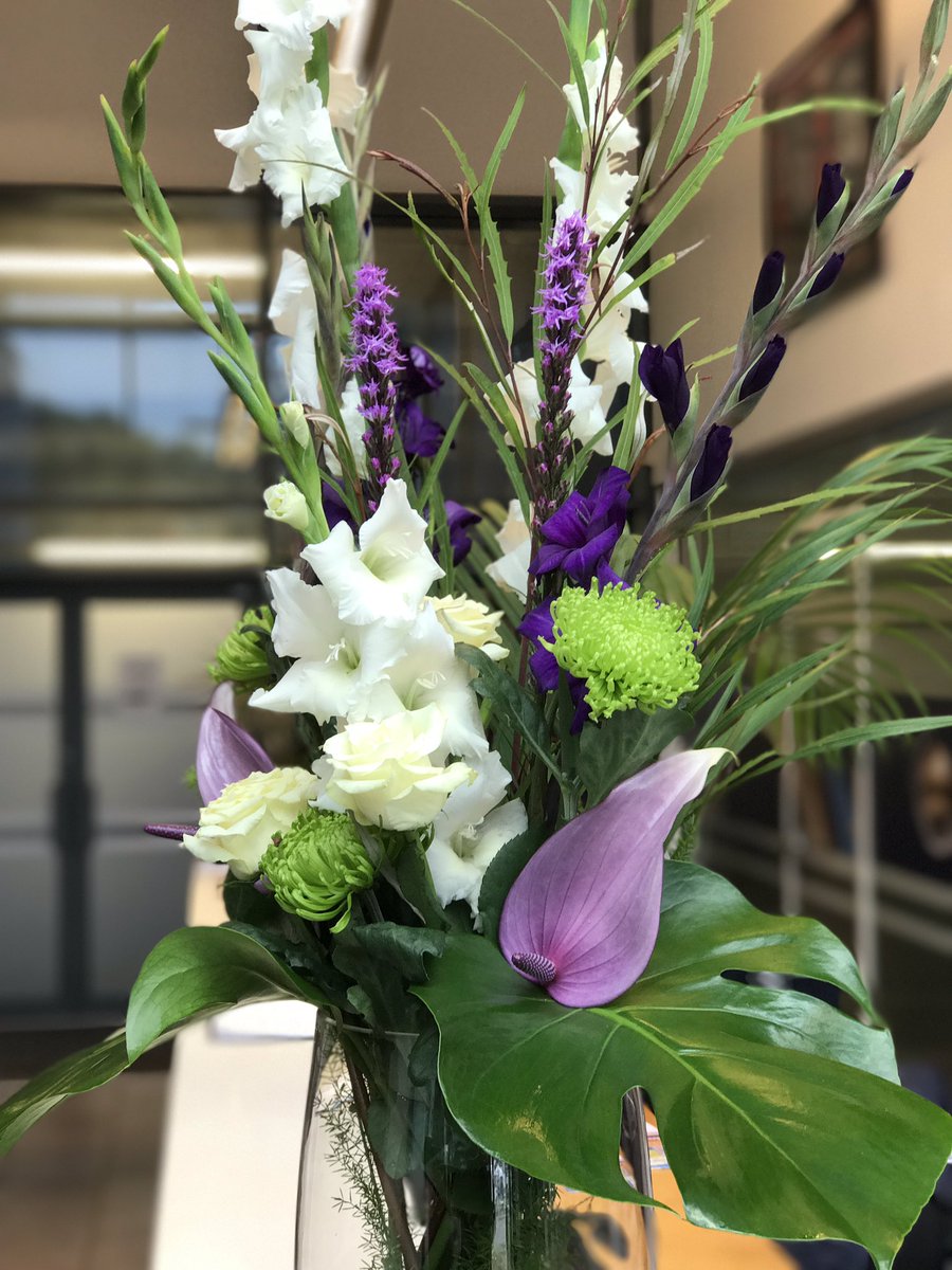 Busy week decorating the Swalec stadium.