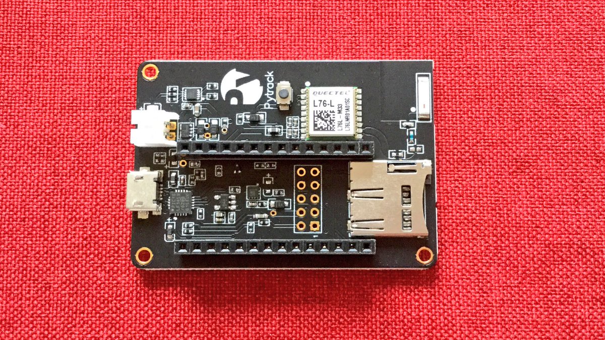 BorisAdryan's tweet image. New present from the @pycomIOT mothership: #PyTrack GPS module for #LoPy. Can't wait to use this for #LoRa antenna tests.