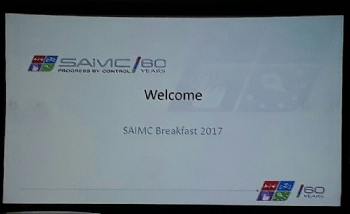 SAIMC_Media's tweet photo. Our #SAIMC Breafast is underway! Bright and early - leading up to the @AAF_2017 and @ConnIndAfrica https://t.co/LRH57VtJdZ