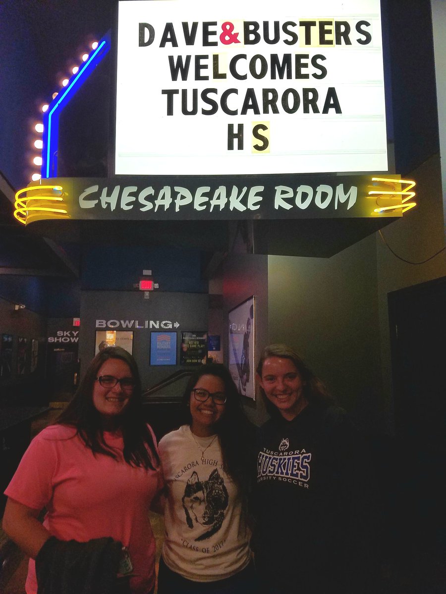 TuscaroraHS's tweet photo. @THSClassof17 D &amp; B fun! https://t.co/97jln0jzU6