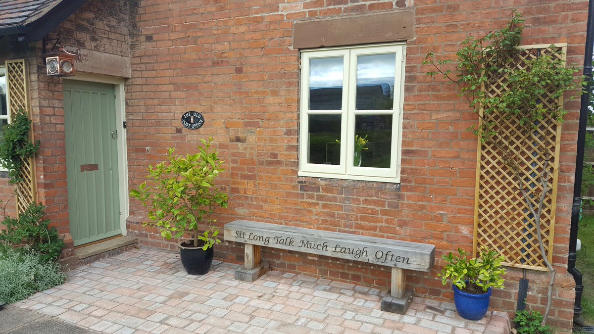 OakenBuildings's tweet photo. Look out for our new Ebay shop coming soon - making it easier and quicker for you to buy our smaller items like this solid Oak garden bench https://t.co/6LyIZYiuv6