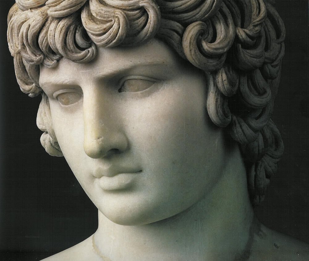 These two examples aren't the only ones out there, but they're my favorites: Antinous, and Saint Sebastian. Let's talk about Antinous first.