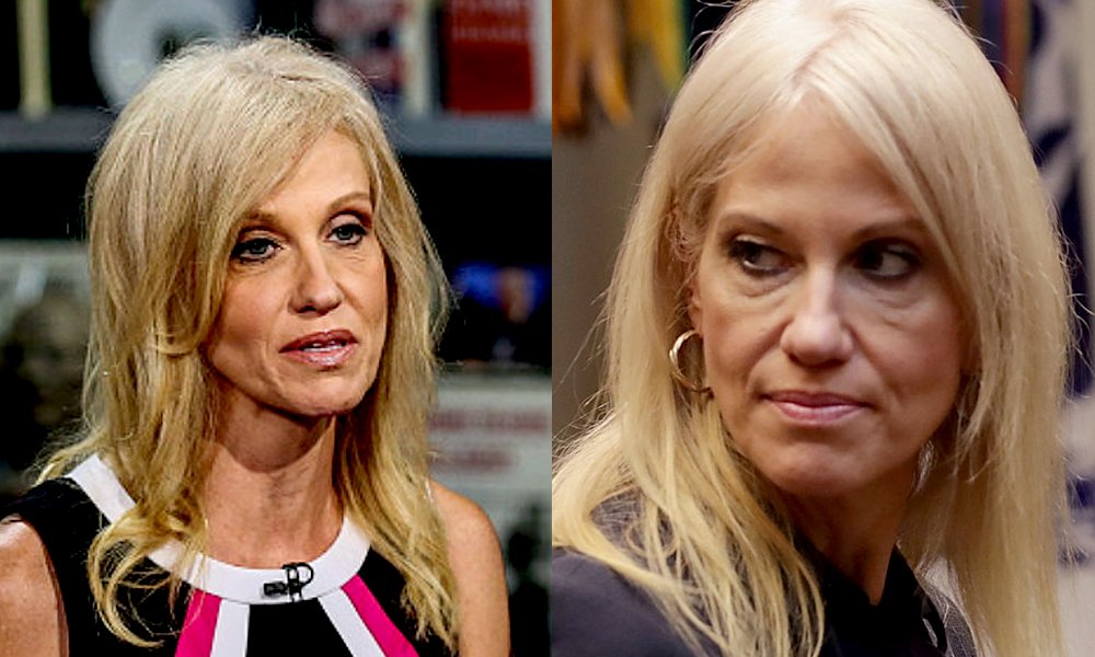 mmpadellan's tweet photo. Every lie Kellyanne Conjob tells ages her 2 years. She is now effectively the same alternative age as Methuselah. 
https://t.co/WpPgWvRsdD https://t.co/0uPnGlMPg6