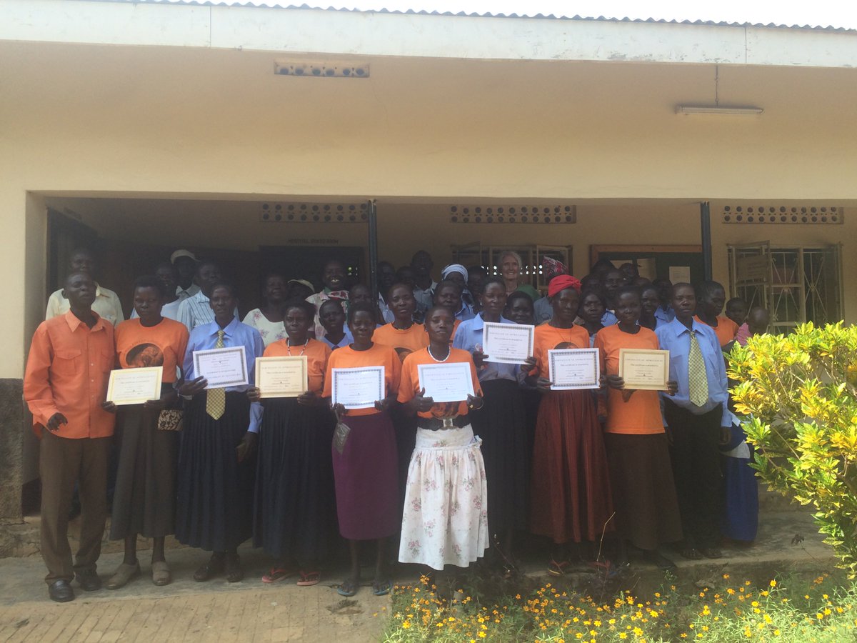 LifestitchesUG's tweet photo. #Lifestitches Maracha Mothers Group Photo After Receiving #Diploma in #Tailor #Training Program. https://t.co/u2r8ISwZOj