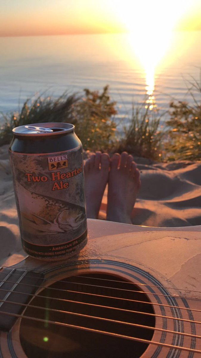 BellsBrewery's tweet photo. An ode to #TwoHearted summers and #BellsCanAdventures. https://t.co/Nb4SpFsfJ3