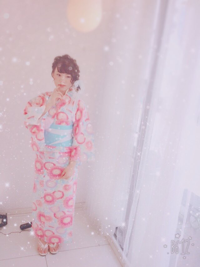ピンク浴衣 ピンク浴衣
