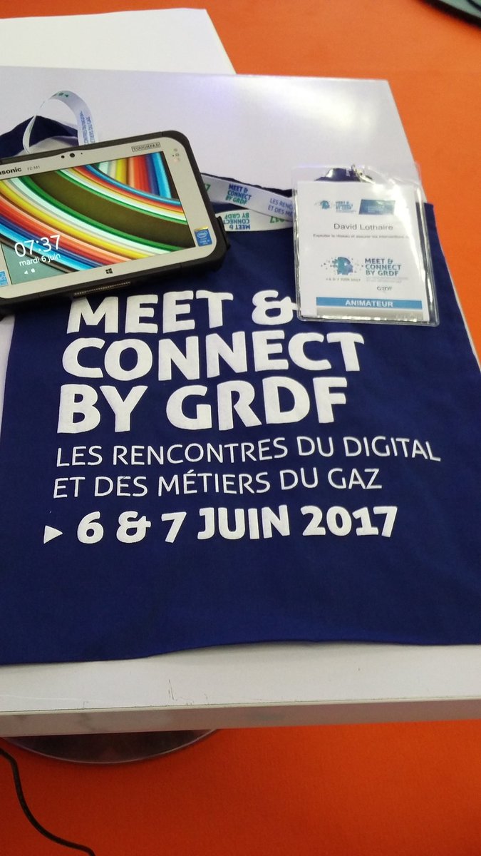 Meet &amp; connect by GRDF prêt pour #PIXI #Pem's #GRDFIDF