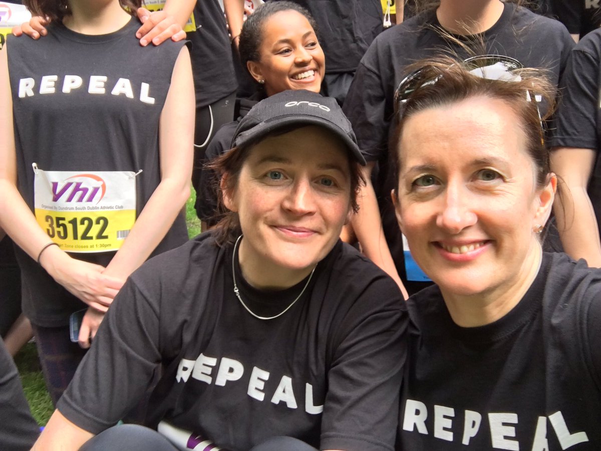fionakearney's tweet photo. #myminimoments @HeraldNewsdesk Brilliant day doing #Run4Repeal #VHIWMM https://t.co/9Skvb66kOk