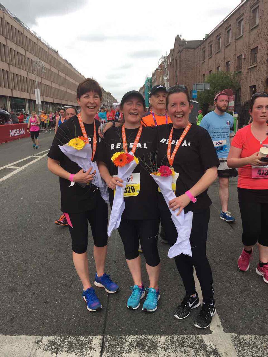 fionakearney's tweet photo. #myminimoments @HeraldNewsdesk Brilliant day doing #Run4Repeal #VHIWMM https://t.co/9Skvb66kOk