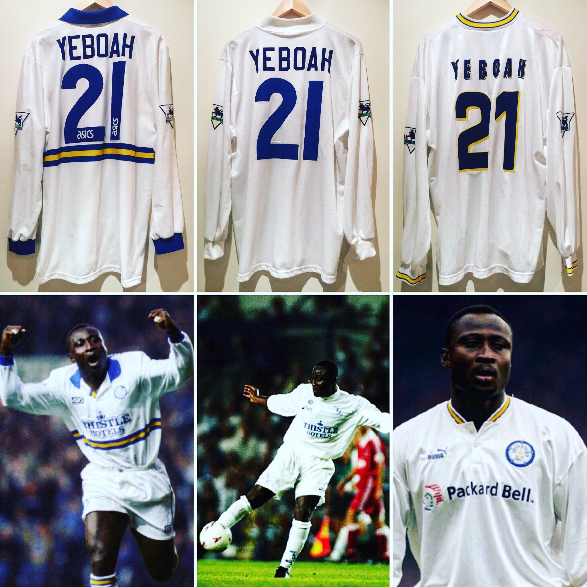 Happy Birthday Tony Yeboah! Here are three of his matchworn shirts...  