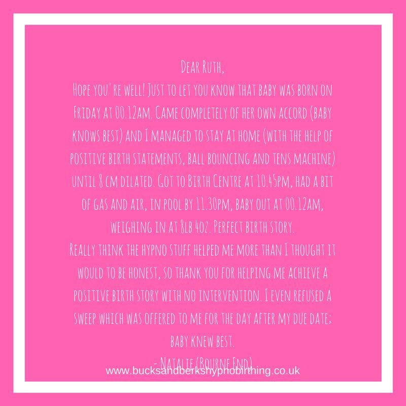 I adore receiving the #positivebirth stories from the parents I get to work with. It makes my heart sing! Congratulations Natalie and family