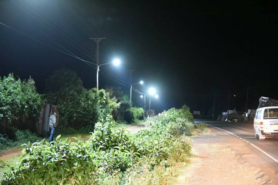 #StimaMashinani Since 2013, Madogo and Hola towns in TanaRiverCounty have 459 public street lights installed to boost security and trade.